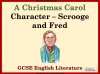 A Christmas Carol - Scrooge and Fred Teaching Resources (slide 1/15)